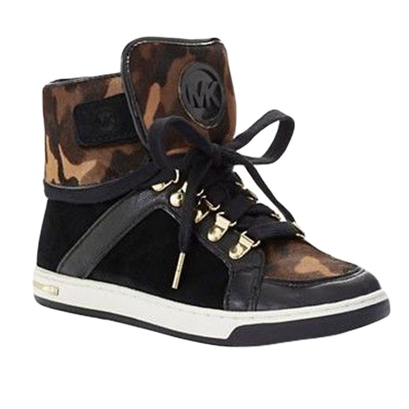 Michael Kors GREENWICH High Top Sneakers 7.5, 8.5 - Picture 1 of 8